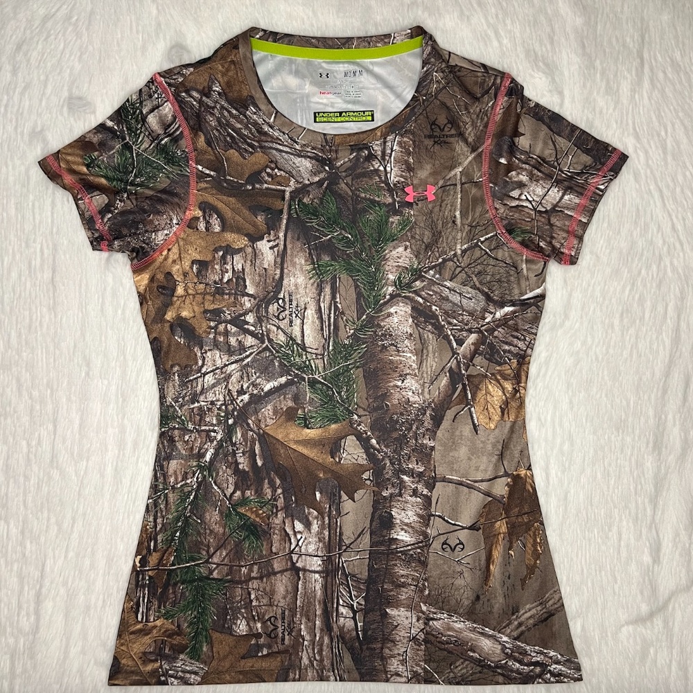 Under Armour Scent Control Realtree Camo Shirt